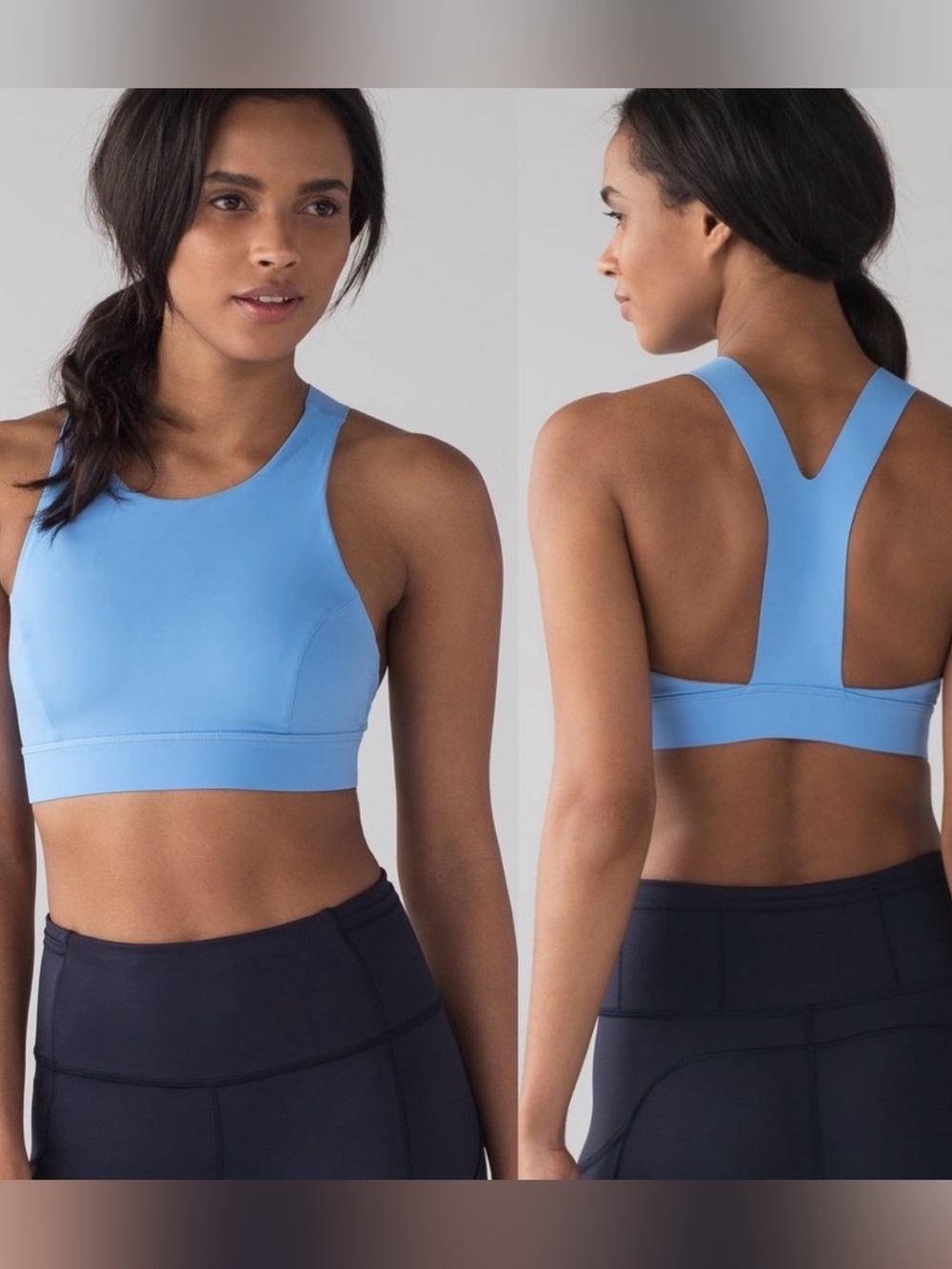 Lululemon Fast & Free Bra in Aero Blue Size 10